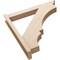 Ekena Millwork 6-in W x 40-in D x 40-in H Balboa Trad Rough Cedar Woodgrain TimberThane Outlooker, Primed Tan OUTUR060X40X40BOA04RCPR - alternate 5